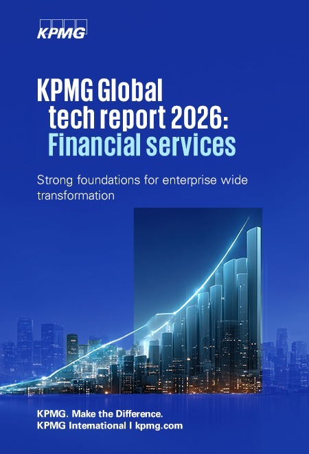 Cover KPMG Global Tech Report 2026 – Financial Services