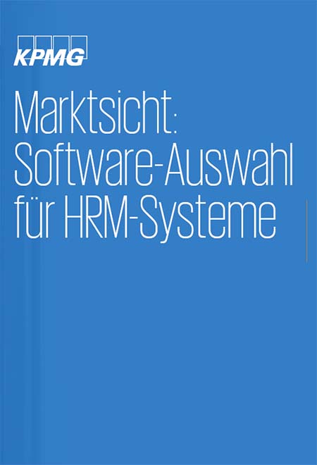 Coverbild - Marktsicht: Software-Auswahl für HRM-Systeme