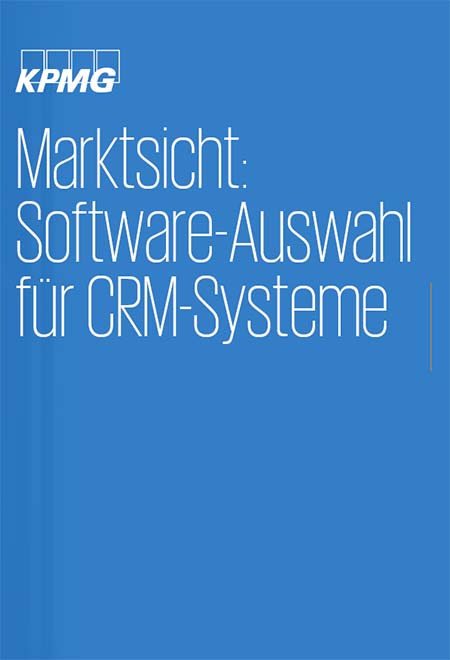 Coverbild - Marktsicht: Software-Auswahl für CRM-Systeme