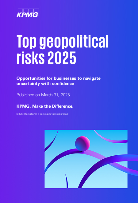 Cover Geopolitische Risiken 2025 Cover Geopolitische Risiken 2025