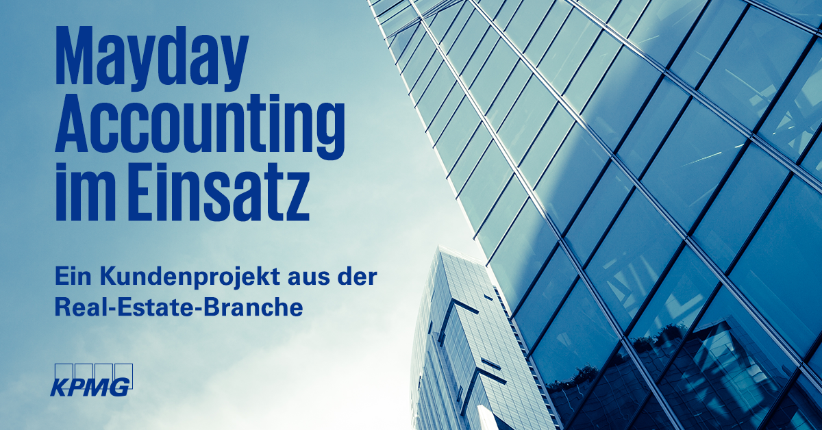 MayDay Accounting im Einsatz in der RealEstateBranche KPMG AG