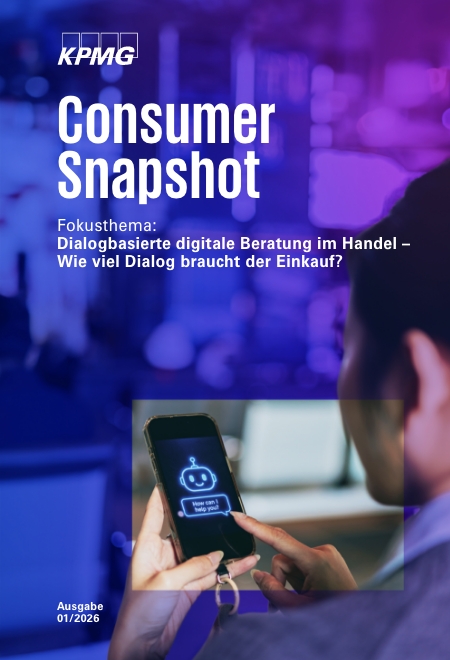 Cover der KPMG Studie Consumer Snapshot