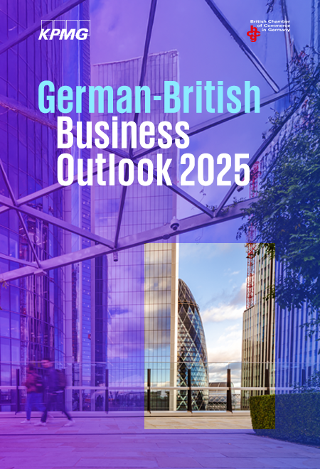 Cover of the study "German-British Business Outlook 2025" Cover of the study "German-British Business Outlook 2025"