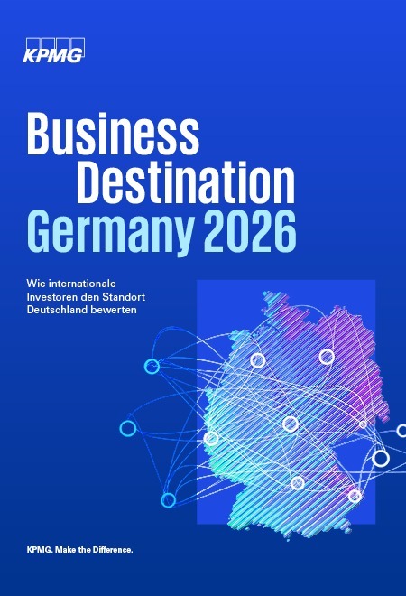 Cover der Studie "Business Destination Germany 2026"