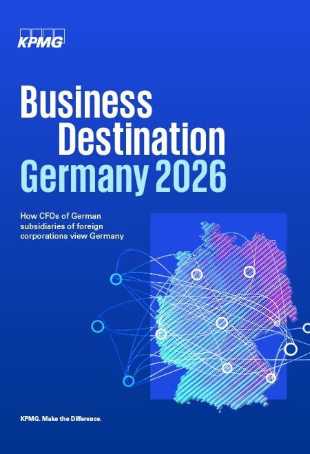 Cover of the study "Business Destination Germany 2026"