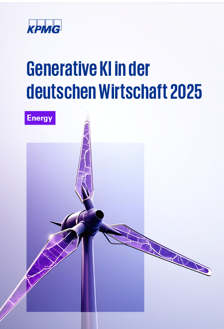 Cover der Studie "Generative KI in der deutschen Wirtschaft 2025: Energie" Cover der Studie "Generative KI in der deutschen Wirtschaft 2025: Energie"
