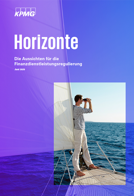 Cover des "Horizonte"-Magazins von KPMG Cover des "Horizonte"-Magazins von KPMG
