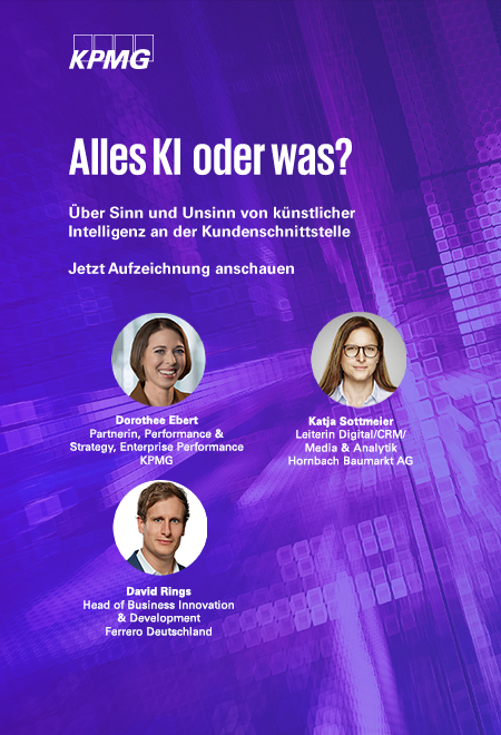 KPMG Masterclass "Alles KI oder was" - Aufzeichnung KPMG Masterclass "Alles KI oder was" - Aufzeichnung
