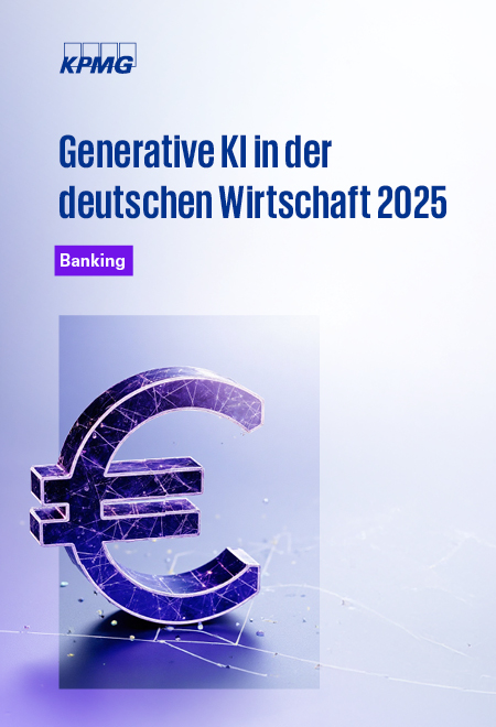 Cover der Studie "Generative KI in der deutschen Wirtschaft 2025: Banking" Cover der Studie "Generative KI in der deutschen Wirtschaft 2025: Banking"