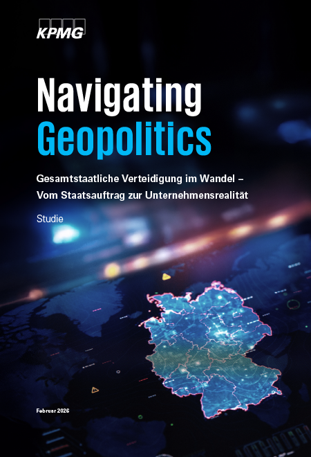 Cover der Studie Navigating Geopolitcs