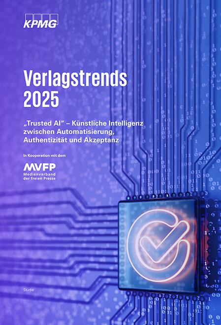 Cover der Studie "Verlagstrends 2025"