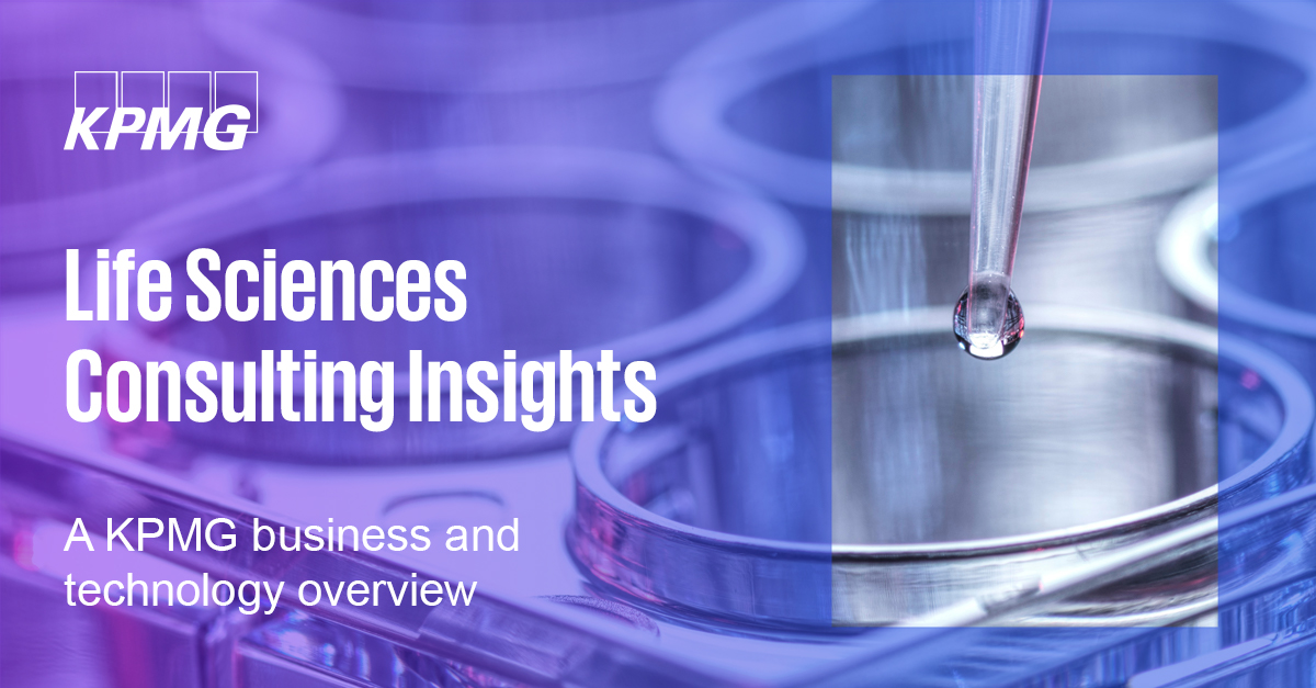 Life Sciences Consulting Insights Edition 1 KPMG AG Wirtschaftsprüfungsgesellschaft