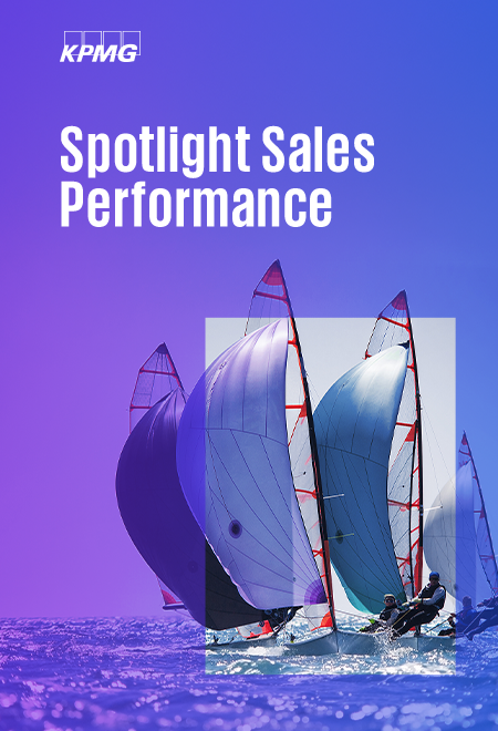 Cover des KPMG-Newsletters "Spotlight Sales Performance"